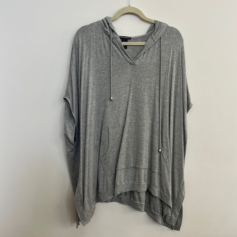 (L) Oversized Tunic Hoodie